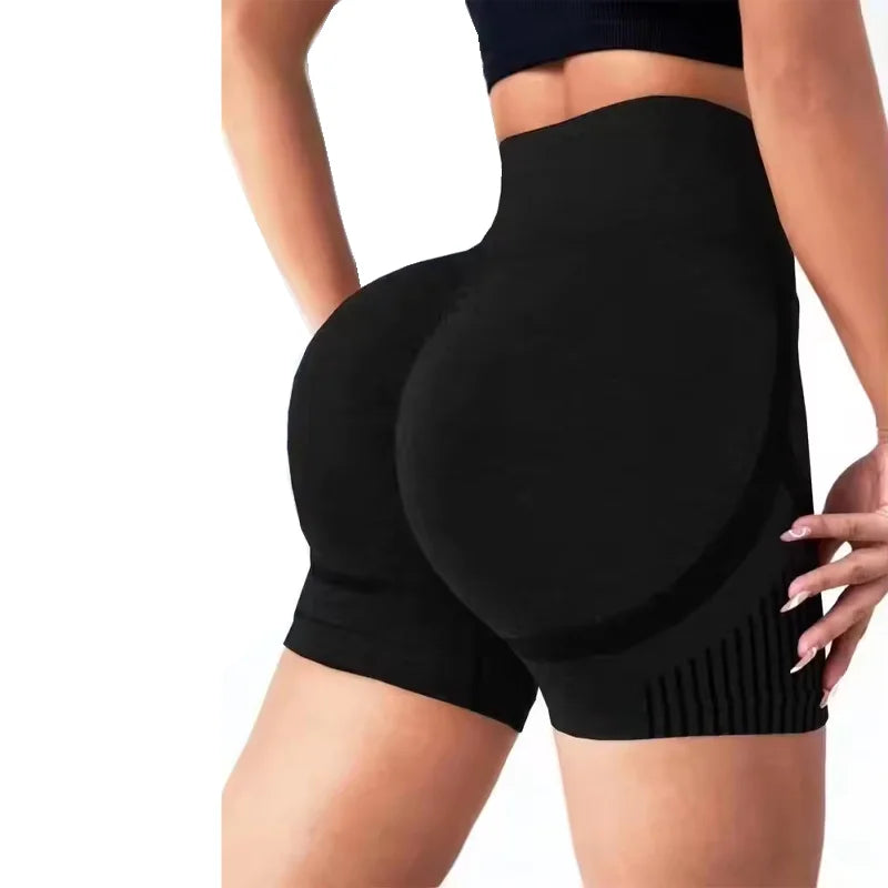 Women's Yoga Shorts - High Waist, Workout, Fitness, and Sportswear