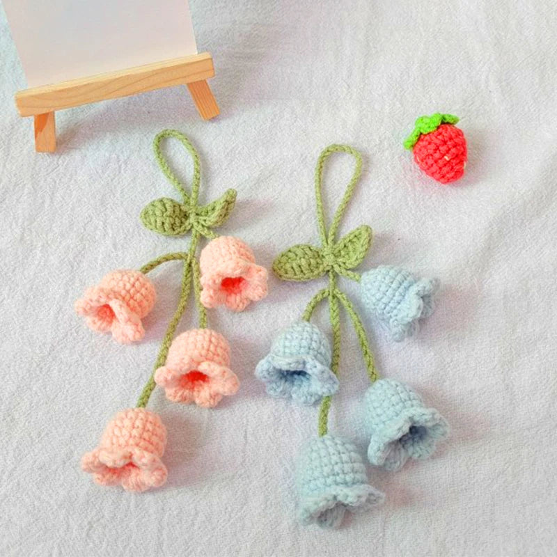 Handcrafted Crochet Flower Keychain | Gift for Weddings, Birthdays, Graduations & Special Events