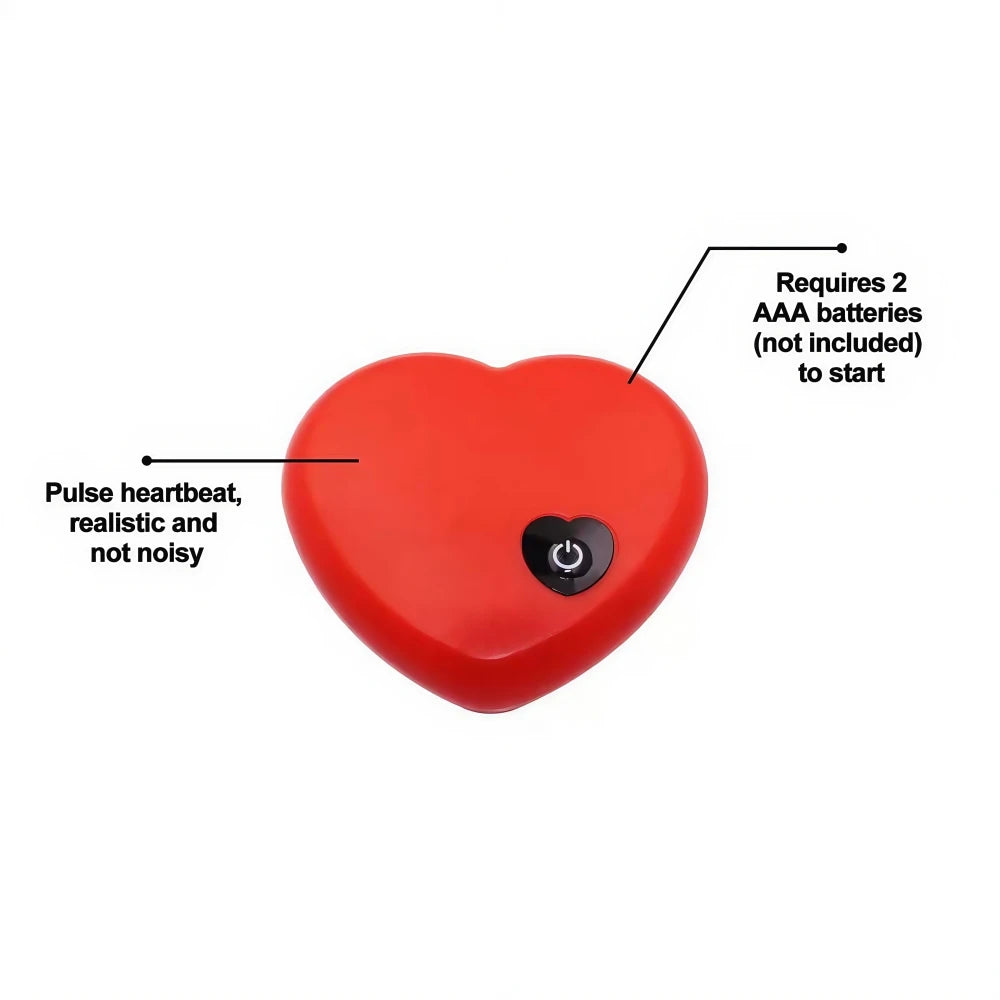 Dog Plush Toy with Heartbeat Simulator