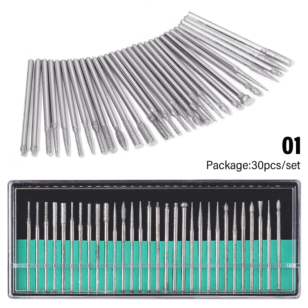 6-in-1 Electric Nail Drill Kit - Professional Manicure Machine with Portable File Tools