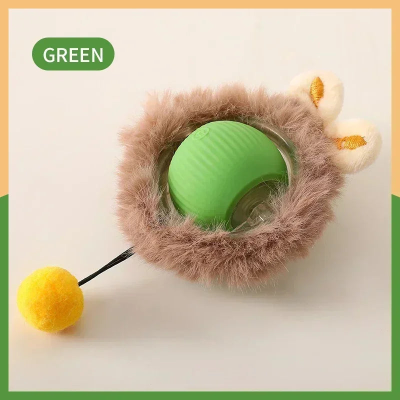 Interactive Electric Rolling Cat Ball Toy