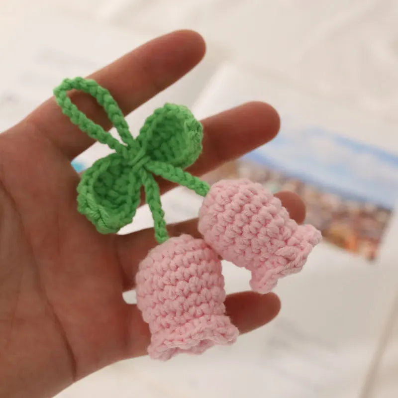 Handcrafted Crochet Flower Keychain | Gift for Weddings, Birthdays, Graduations & Special Events