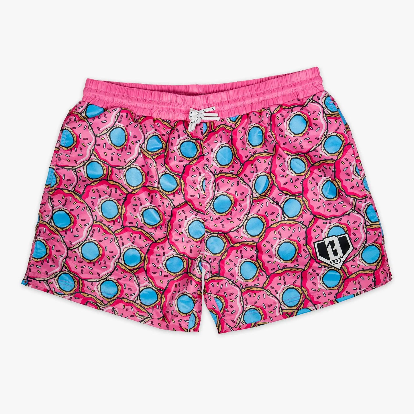 Summer New Men's Quick-Drying Donuts Swim Trunks Basketball Fashion Trend Comfortable Casual Shorts High-end Baseball Shorts