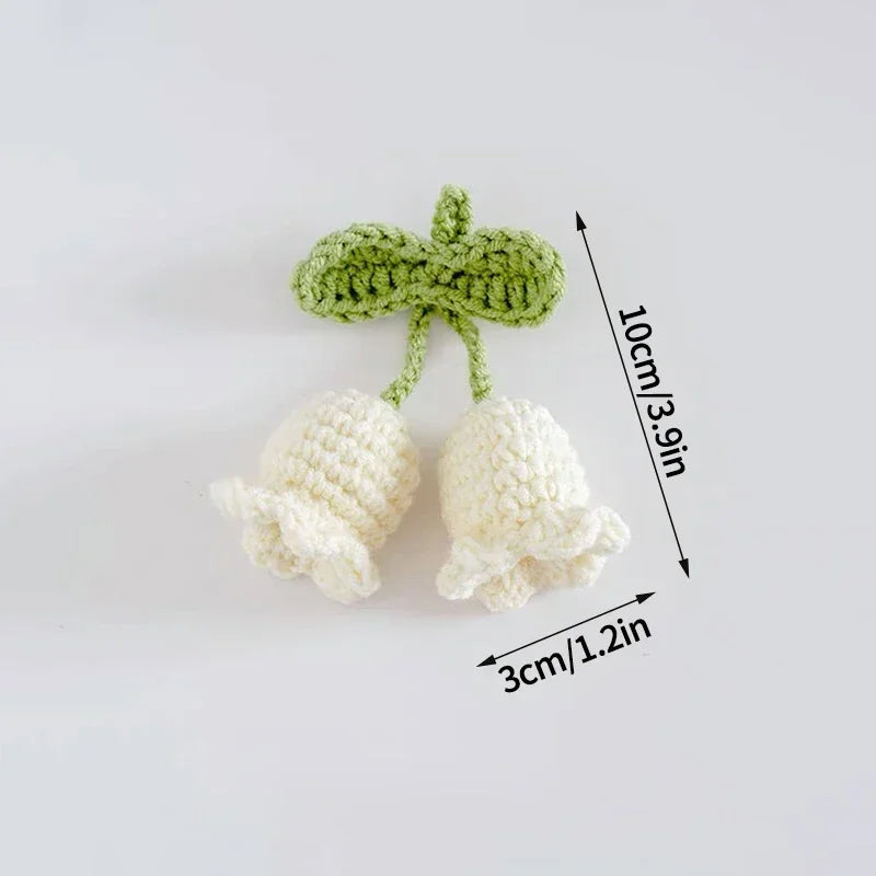 Handcrafted Crochet Flower Keychain | Gift for Weddings, Birthdays, Graduations & Special Events