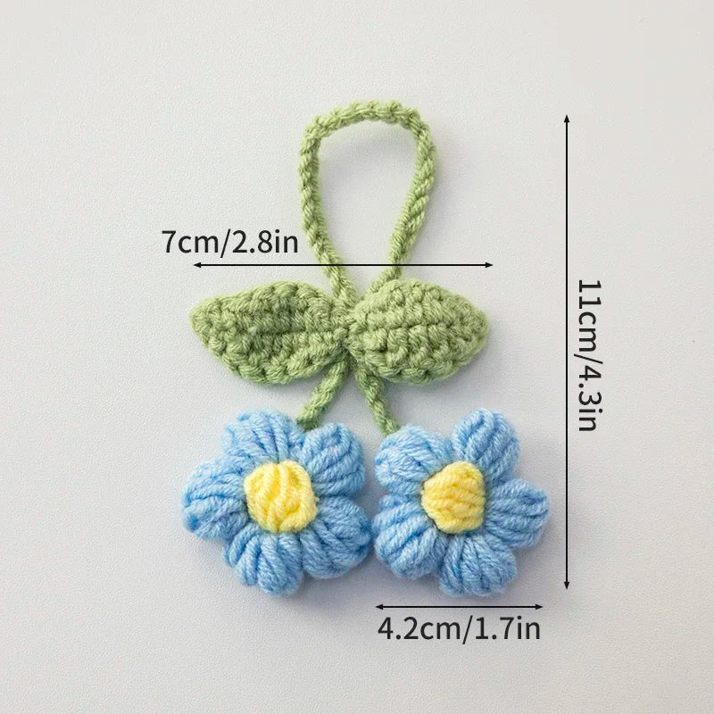 Handcrafted Crochet Flower Keychain | Gift for Weddings, Birthdays, Graduations & Special Events