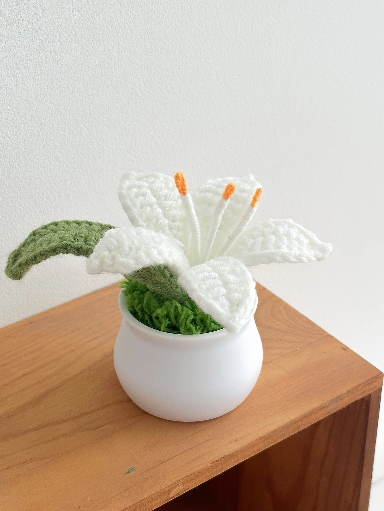 Handcrafted Crochet Lily Pot | Mother's Day, Birthday, Anniversary & Graduation Gift