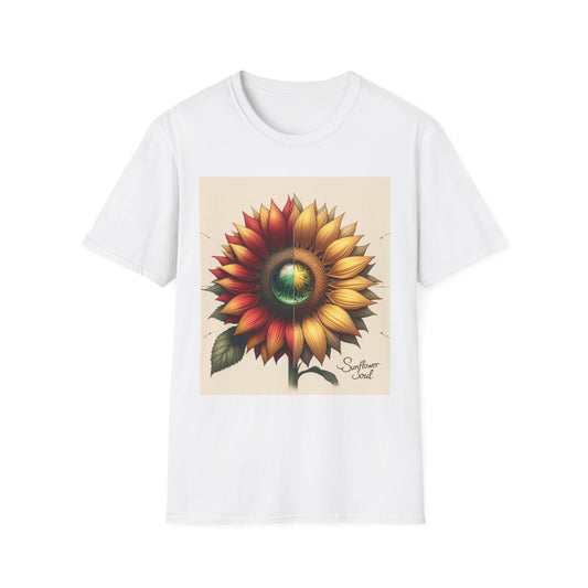 Sunflower Tee Shirt - Vibrant Energy and Soul Seeking