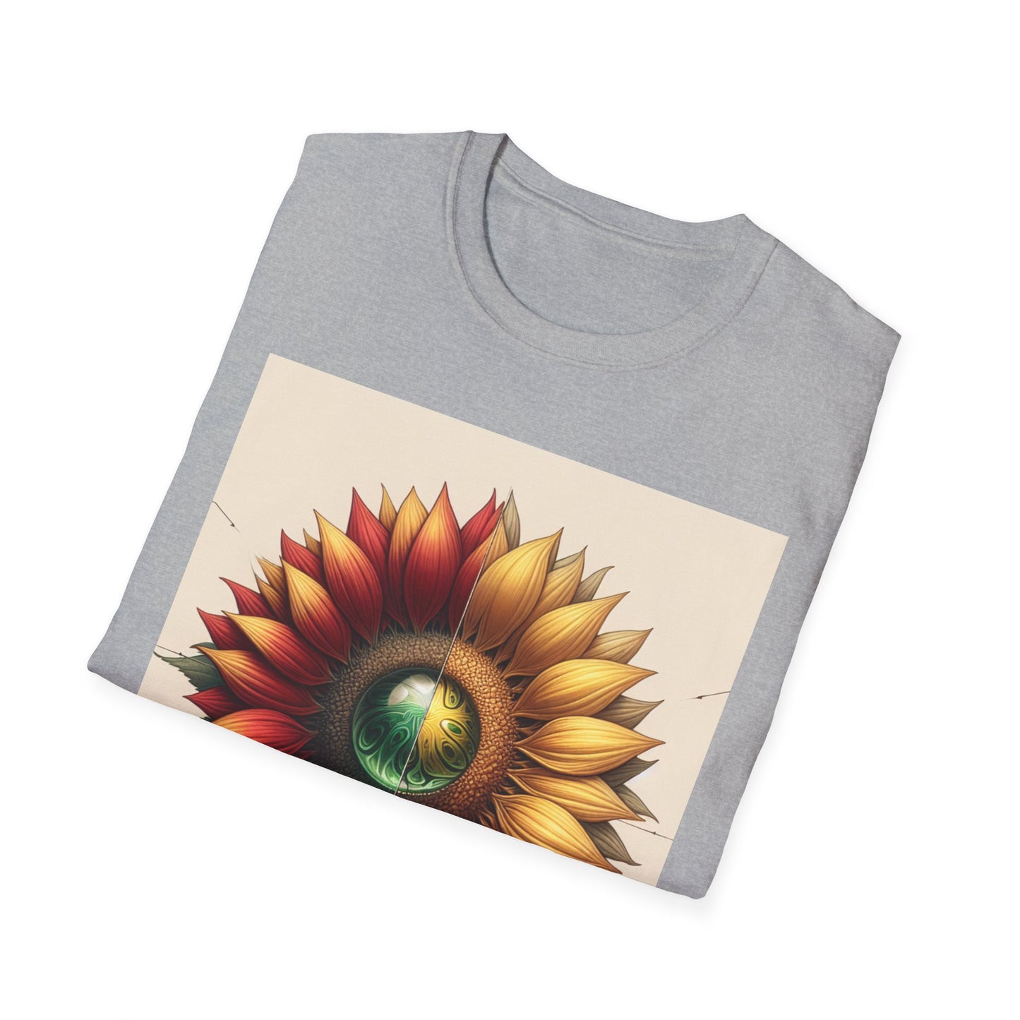 Sunflower Tee Shirt - Vibrant Energy and Soul Seeking