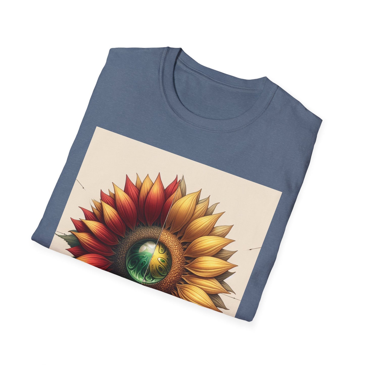 Sunflower Tee Shirt - Vibrant Energy and Soul Seeking