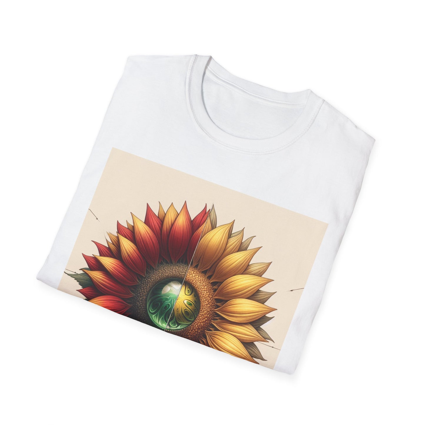 Sunflower Tee Shirt - Vibrant Energy and Soul Seeking