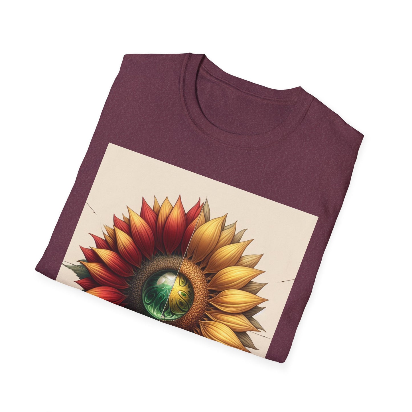 Sunflower Tee Shirt - Vibrant Energy and Soul Seeking