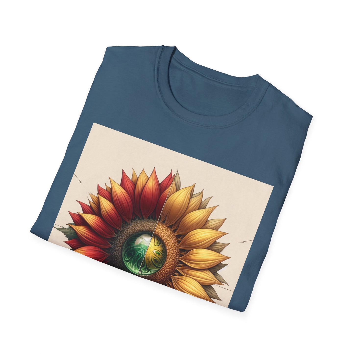 Sunflower Tee Shirt - Vibrant Energy and Soul Seeking