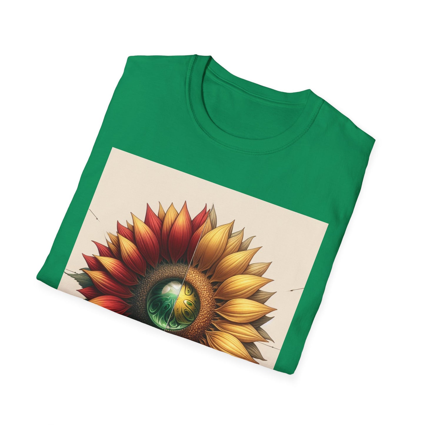 Sunflower Tee Shirt - Vibrant Energy and Soul Seeking