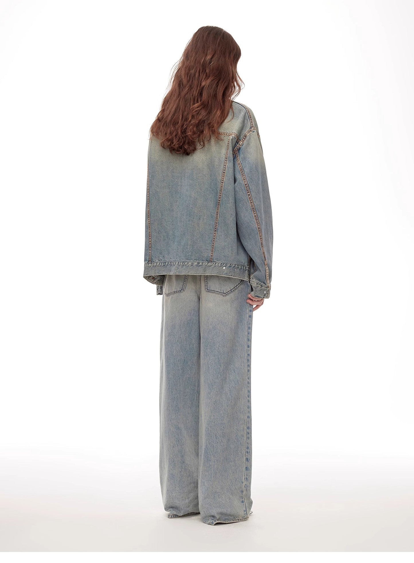 Vintage Reversible Denim Jacket – Inspired Streetwear Look