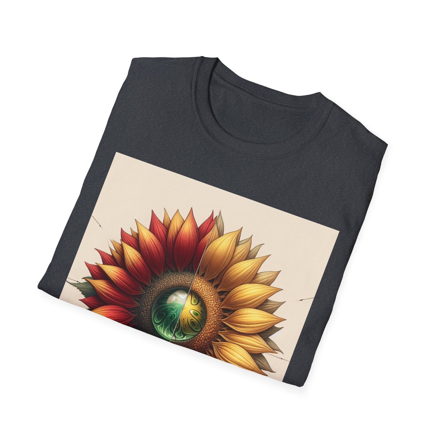 Sunflower Tee Shirt - Vibrant Energy and Soul Seeking