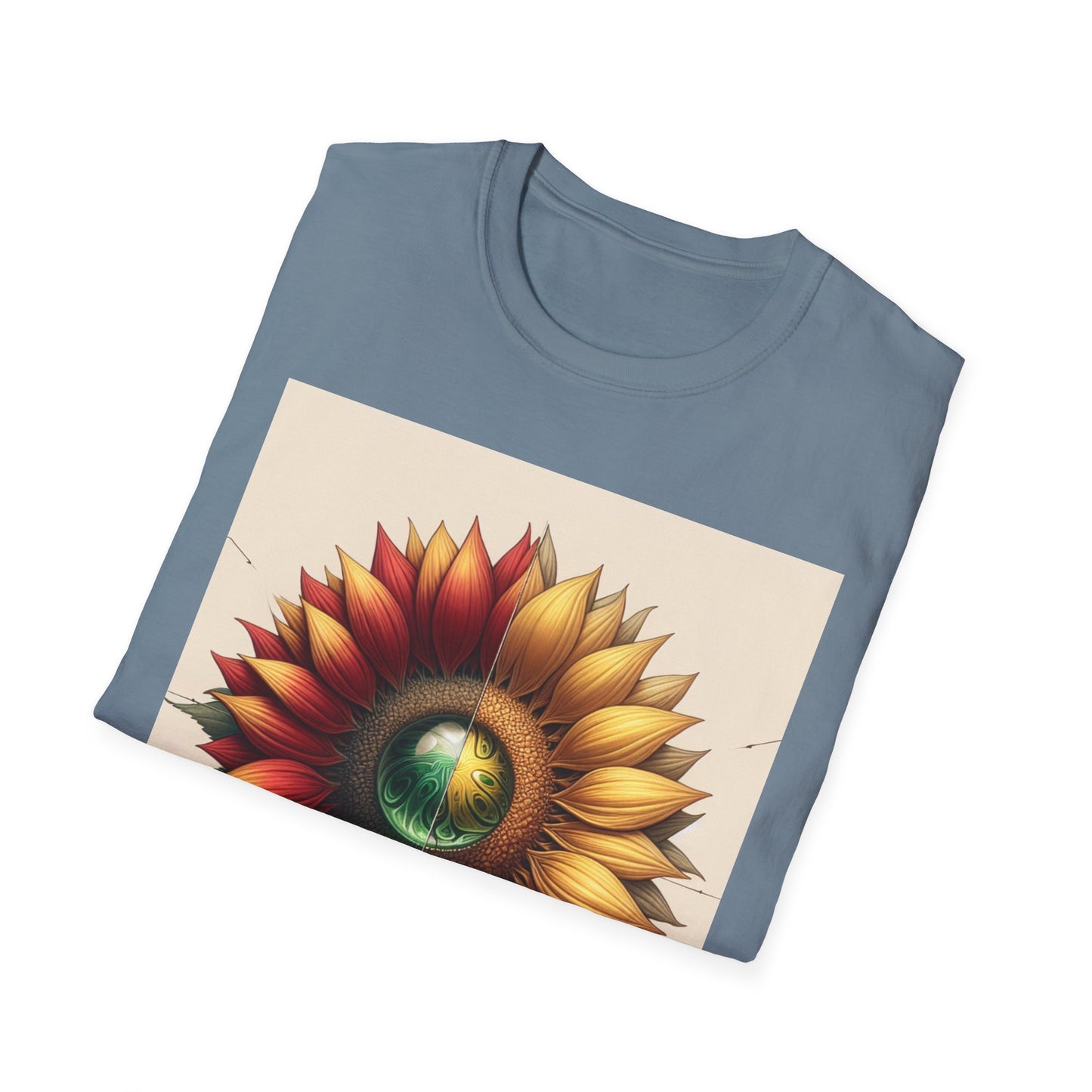 Sunflower Tee Shirt - Vibrant Energy and Soul Seeking