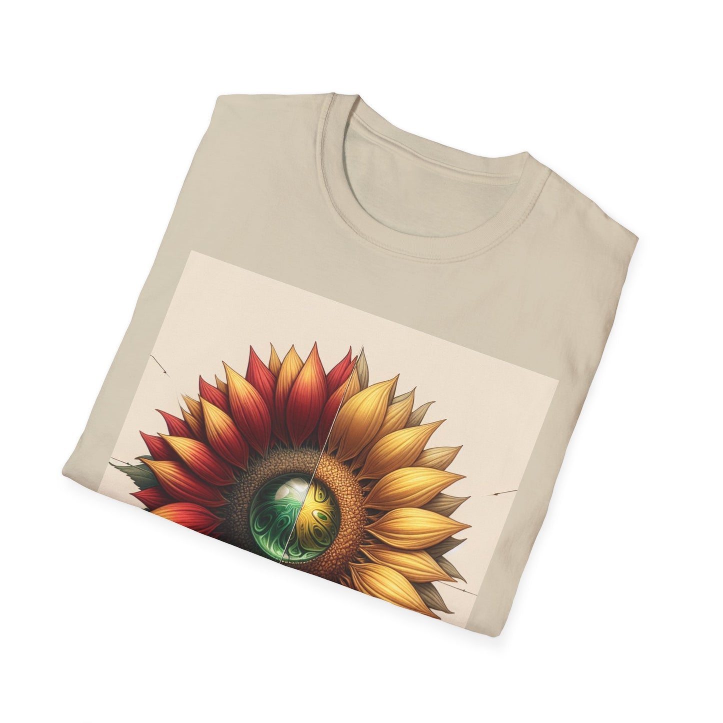 Sunflower Tee Shirt - Vibrant Energy and Soul Seeking
