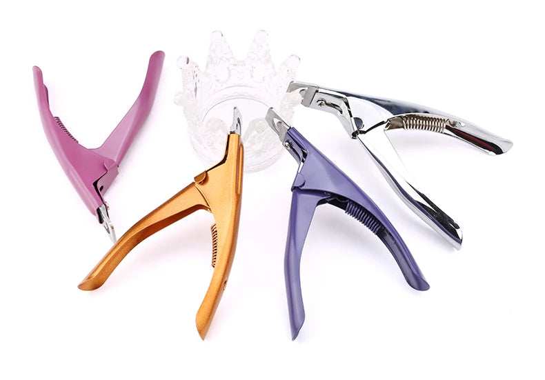 Professional Fake Nail Cutter - U Type Acrylic Nail Edge Trimmer