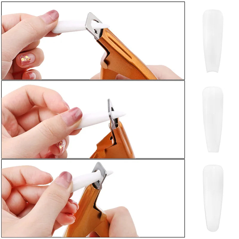Professional Fake Nail Cutter - U Type Acrylic Nail Edge Trimmer
