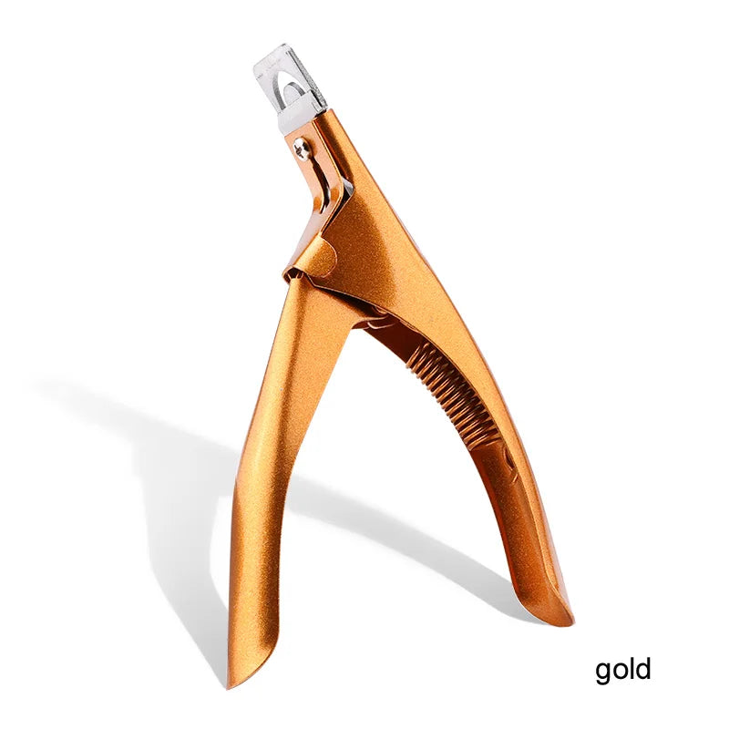 Professional Fake Nail Cutter - U Type Acrylic Nail Edge Trimmer