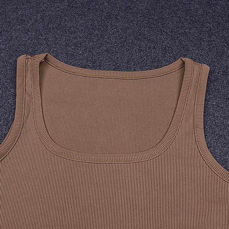 Women's Sexy Off Shoulder Halter Bodysuit - Sleeveless Bodycon Knit Top