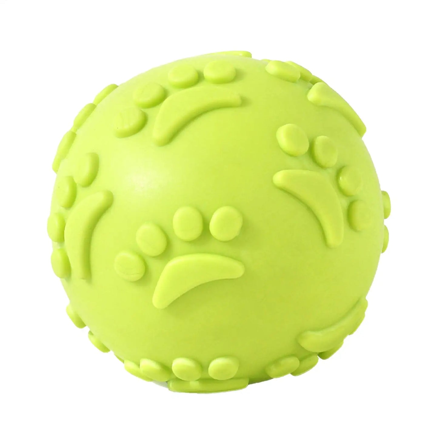 Indestructible Squeaky Dog Ball Toy - Latex Material