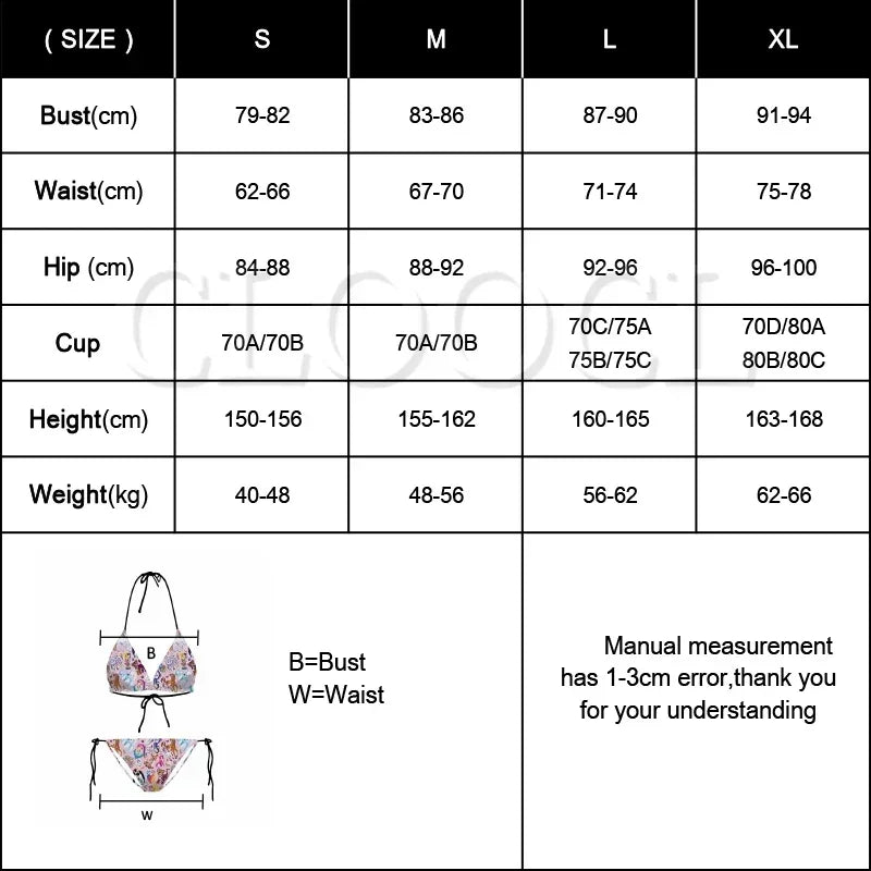 Mexico Flag Bikini Sets Fashion Sexy Swimsuits Adjustable Lacing Two-Piece Set