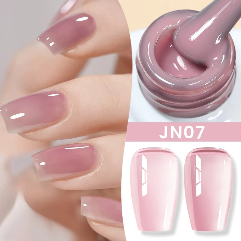 BORN PRETTY 6 in 1 Nail Glue Gel - Extra Strong Adhesive for Press On Nails & Extensions