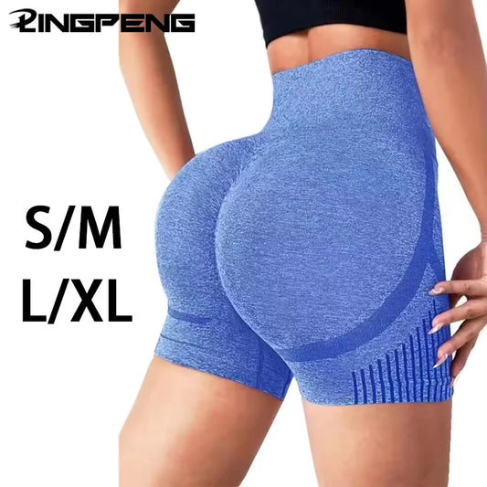 Women's Yoga Shorts - High Waist, Workout, Fitness, and Sportswear