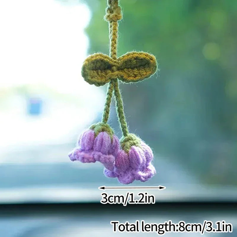 Handcrafted Crochet Flower Keychain | Gift for Weddings, Birthdays, Graduations & Special Events