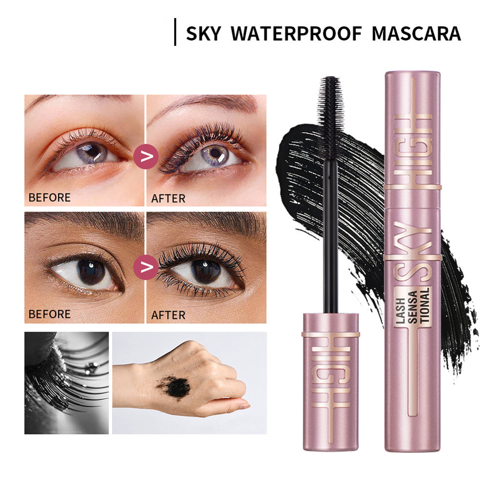 MAKEUPEATING Natural Curling Mascara - Waterproof Quick Dry Smudge-proof Eyelash Cream