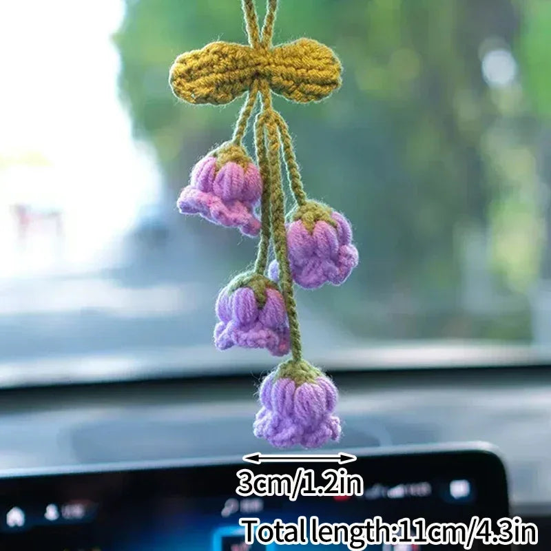 Handcrafted Crochet Flower Keychain | Gift for Weddings, Birthdays, Graduations & Special Events