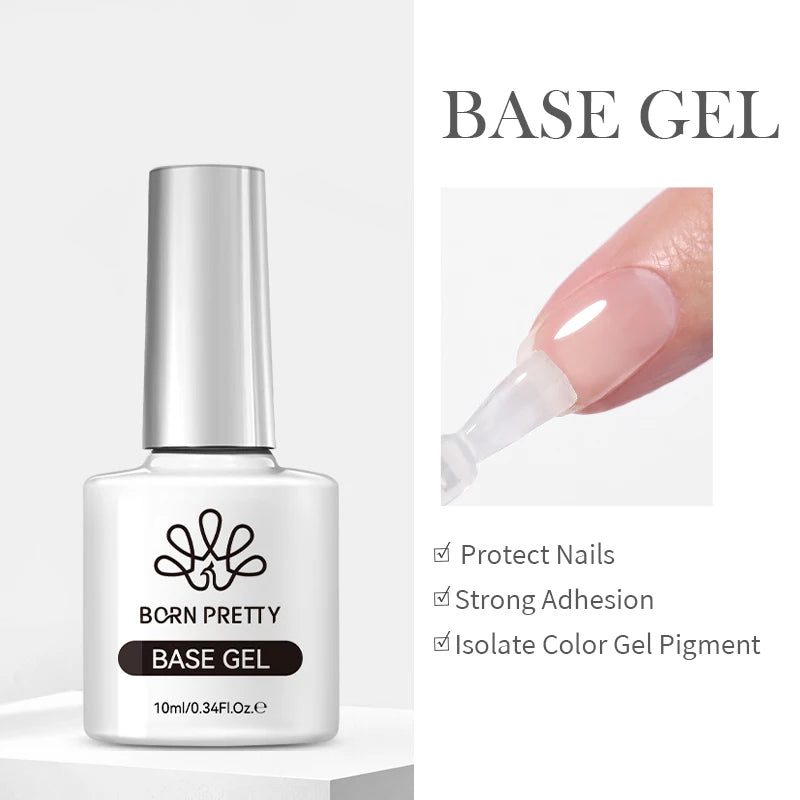 BORN PRETTY 6 in 1 Nail Glue Gel - Extra Strong Adhesive for Press On Nails & Extensions