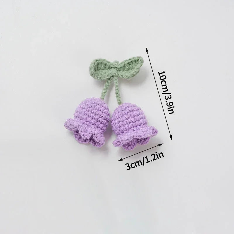 Handcrafted Crochet Flower Keychain | Gift for Weddings, Birthdays, Graduations & Special Events