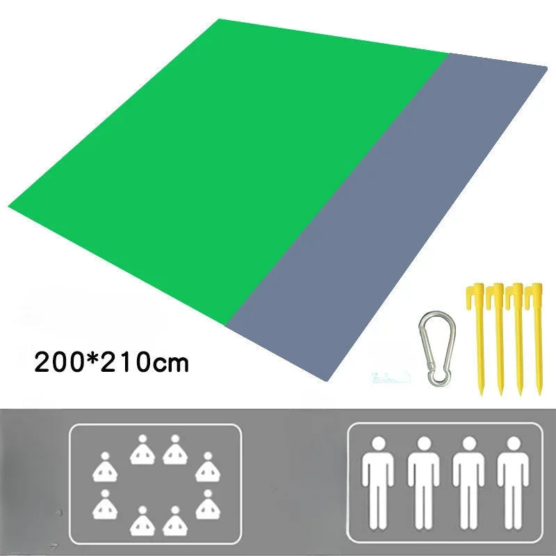 Lightweight Waterproof Picnic Blanket | Sandproof Beach Mat