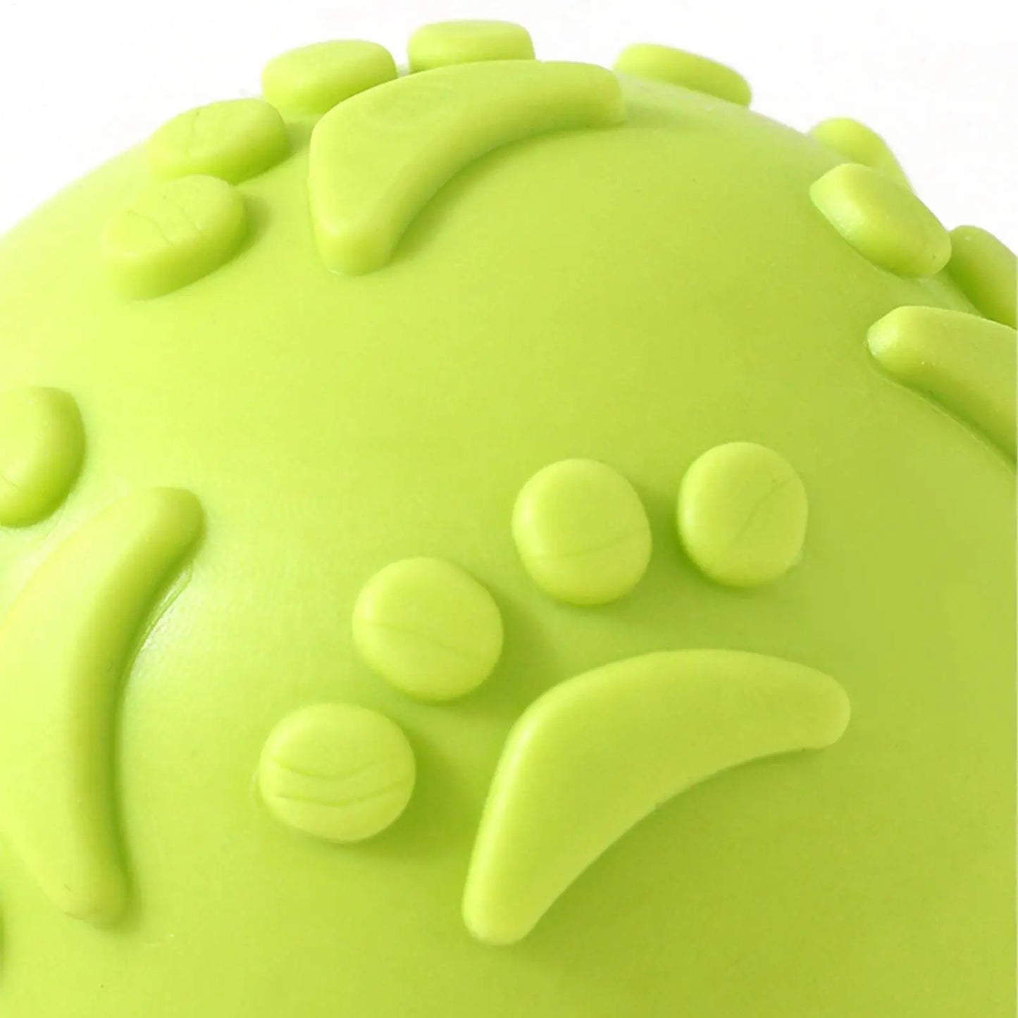 Indestructible Squeaky Dog Ball Toy - Latex Material