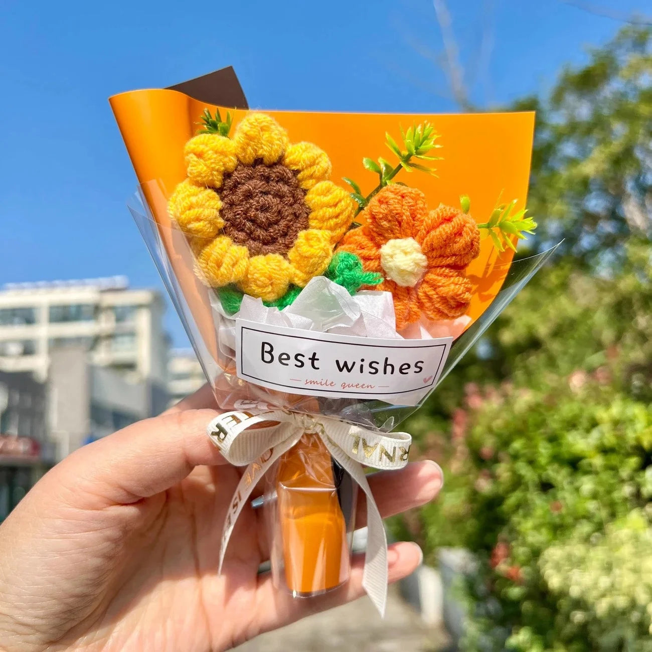 Handcrafted Mini Crochet Flower Bouquet | Perfect Gift for All Occasions