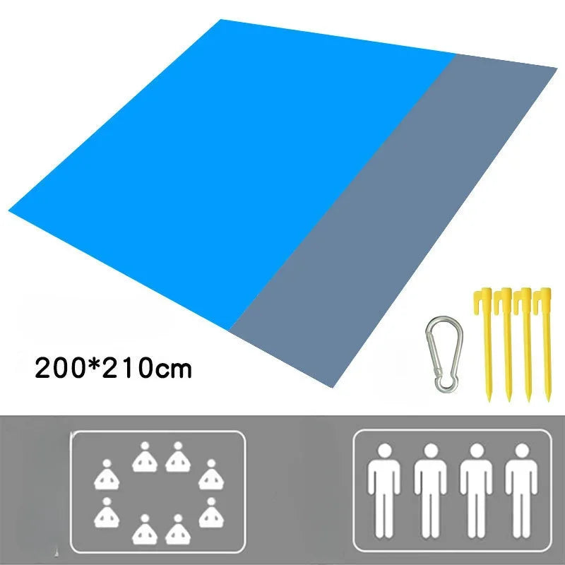 Lightweight Waterproof Picnic Blanket | Sandproof Beach Mat