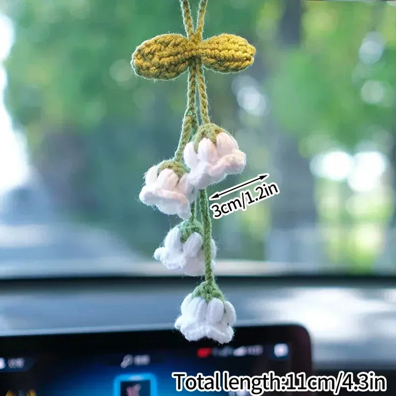 Handcrafted Crochet Flower Keychain | Gift for Weddings, Birthdays, Graduations & Special Events