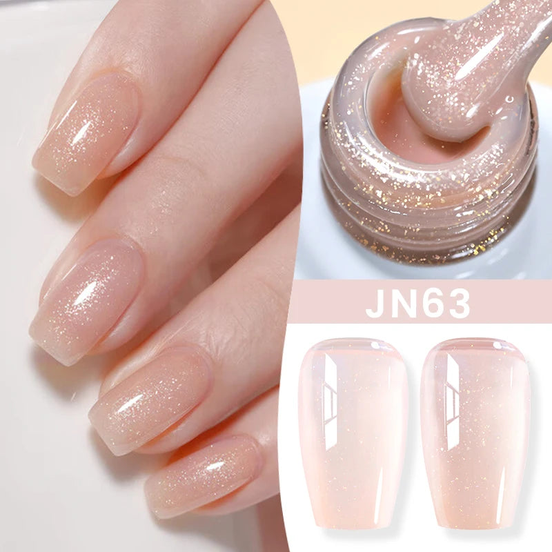 BORN PRETTY 6 in 1 Nail Glue Gel - Extra Strong Adhesive for Press On Nails & Extensions