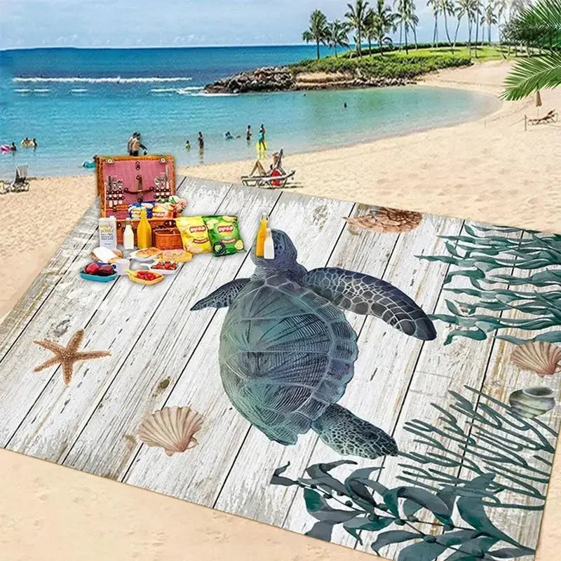 Lightweight Waterproof Picnic Blanket | Sandproof Beach Mat