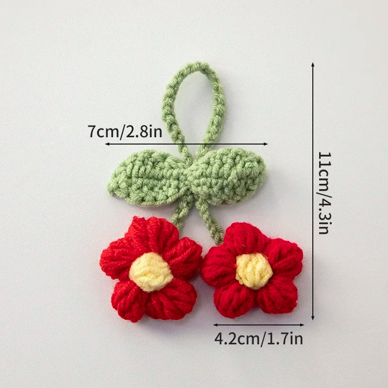 Handcrafted Crochet Flower Keychain | Gift for Weddings, Birthdays, Graduations & Special Events