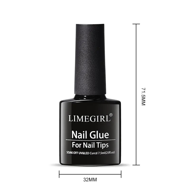 Nail Tips Glue Gel 7.5ml - UV Strong Multi-function Gel Polish for False Nails Manicure