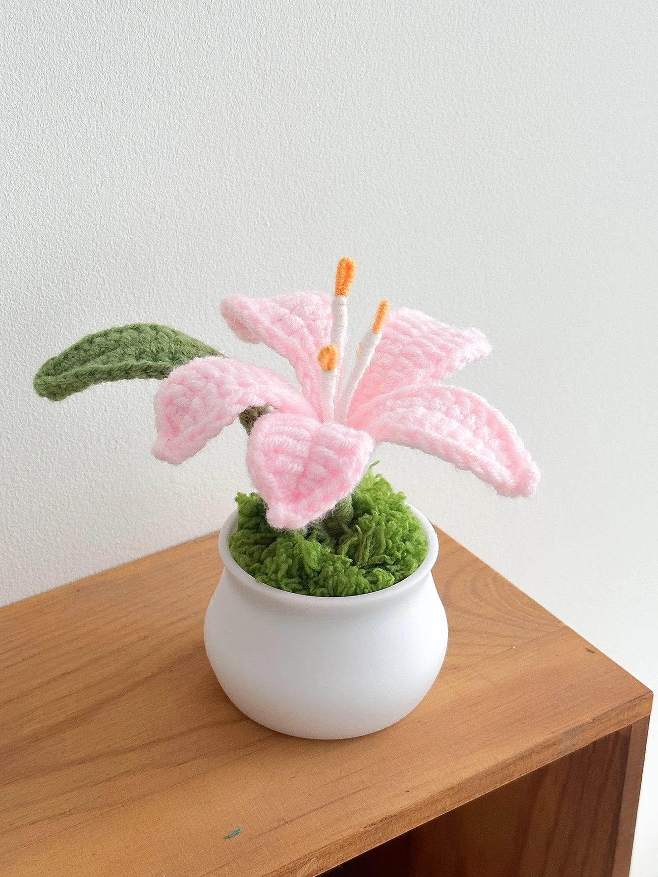 Handcrafted Crochet Lily Pot | Mother's Day, Birthday, Anniversary & Graduation Gift