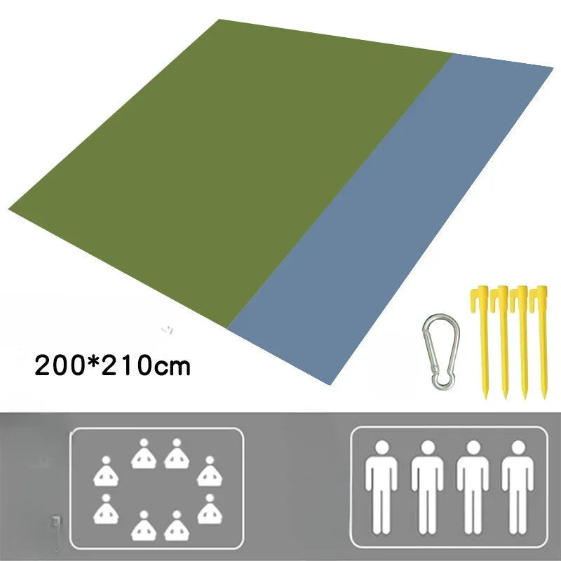 Lightweight Waterproof Picnic Blanket | Sandproof Beach Mat