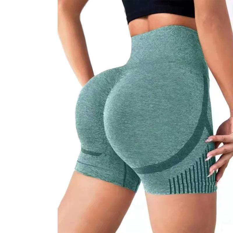 Women's Yoga Shorts - High Waist, Workout, Fitness, and Sportswear