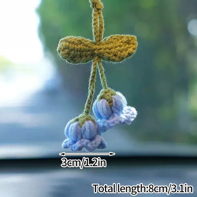 Handcrafted Crochet Flower Keychain | Gift for Weddings, Birthdays, Graduations & Special Events