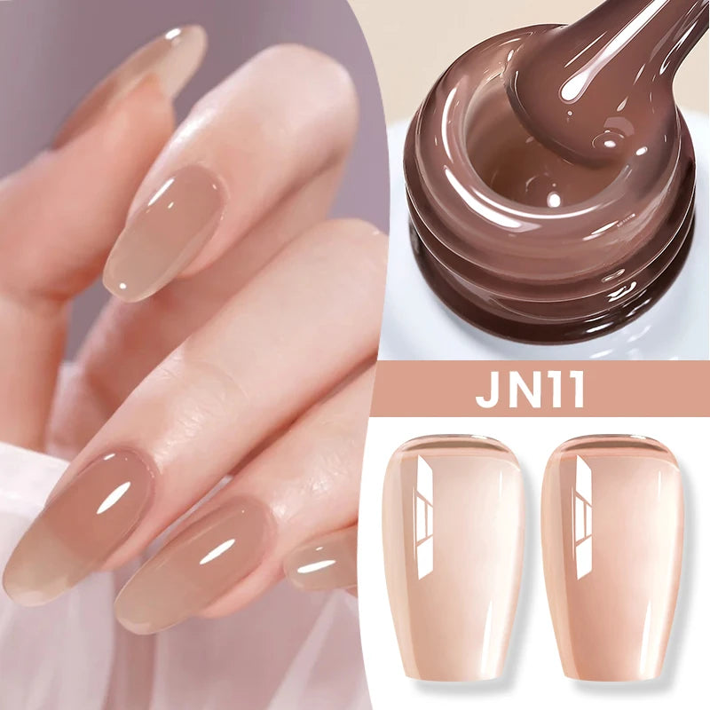 BORN PRETTY 6 in 1 Nail Glue Gel - Extra Strong Adhesive for Press On Nails & Extensions