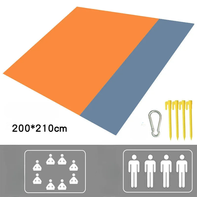Lightweight Waterproof Picnic Blanket | Sandproof Beach Mat