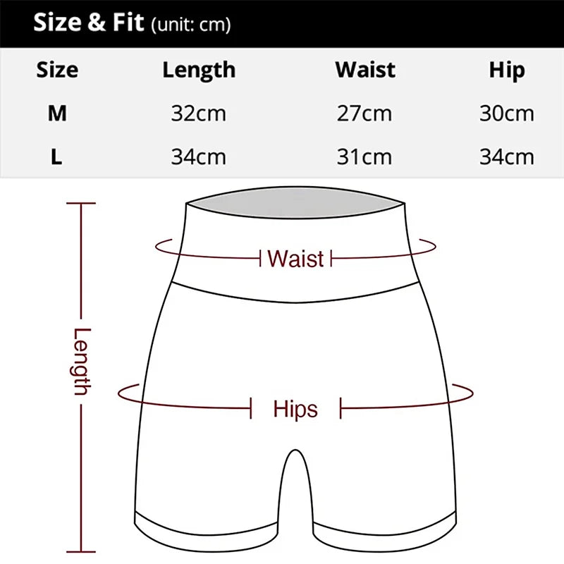 Women's Yoga Shorts - High Waist, Workout, Fitness, and Sportswear